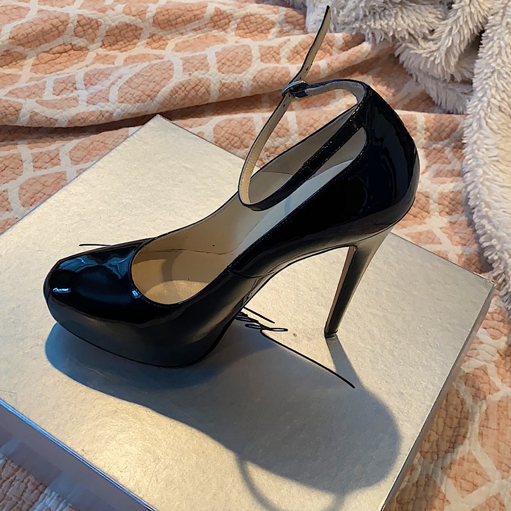 Brian Atwood Authentic Platform Patent Mary Janes